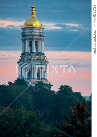 Spire of Vvedensky Church at Dawn Spire of Vvedensky Church at Dawn 76402753