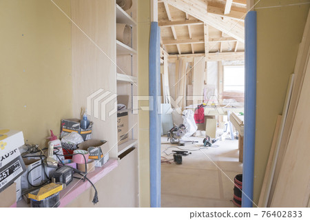 Work site under construction Interior image 76402833