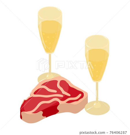 Romantic dinner icon, isometric style Romantic dinner icon, isometric style 76406287