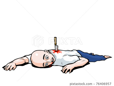 俯臥，疲倦，謀殺，刺傷，屍體，昏昏欲睡，沒有動力， 76406957