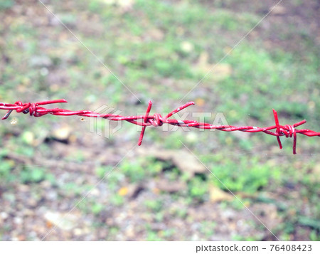 Strands of barb wire Strands of barb wire 76408423