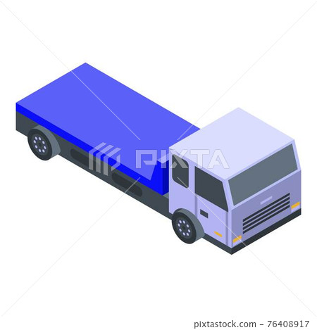 Road tow truck icon, isometric style Road tow truck icon, isometric style 76408917