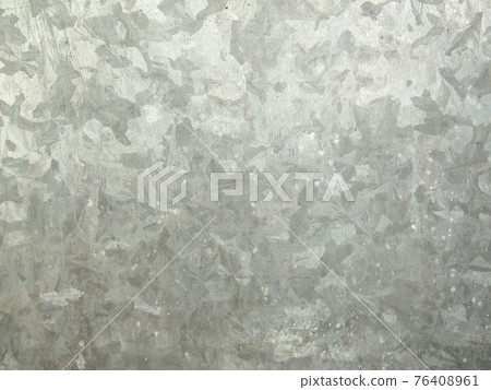 Zinc galvanized grunge metal texture 76408961