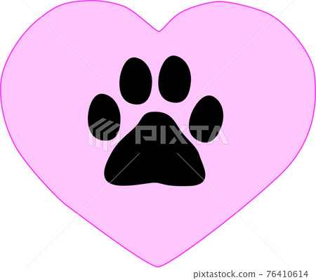 心中的可愛貓爪 心中的可愛貓爪 76410614