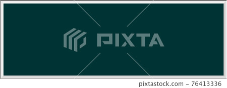 Vector illustration of blackboard with aluminum frame that can be used for banners and eye catches Vector illustration of blackboard with aluminum frame that can be used for banners and eye catches 76413336
