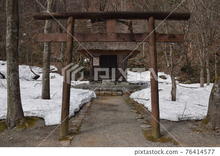白川鄉合掌造私宅庭園 76414577