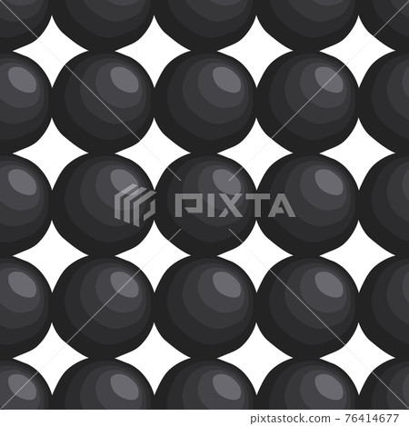 Illustration on theme big pattern identical types fish caviar Illustration on theme big pattern identical types fish caviar 76414677