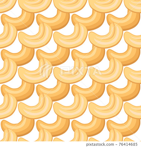 Illustration on theme big pattern identical types cashew Illustration on theme big pattern identical types cashew 76414685