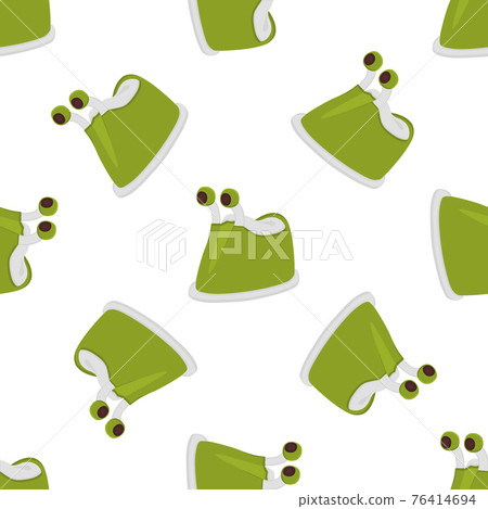 Abstract seamless plastic baby pots with comfortable handle 76414694