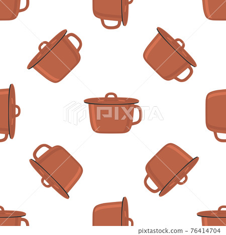 Abstract seamless plastic baby pots with comfortable handle 76414704