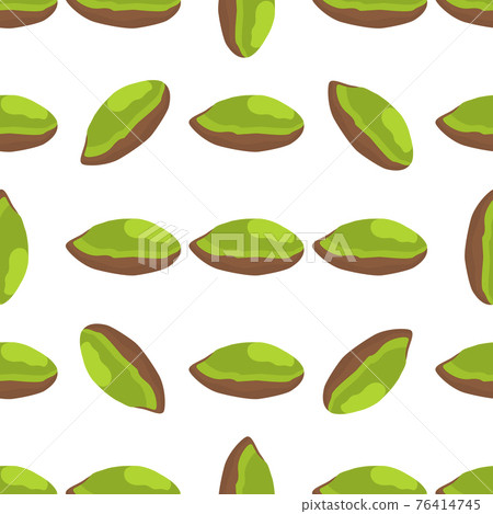 Illustration on theme big pattern identical types pistachio Illustration on theme big pattern identical types pistachio 76414745