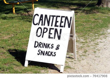 Canteen Open Sign 76417908