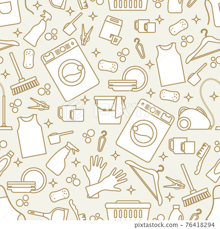 Pattern Cleaning service Household Housekeeping 76418294