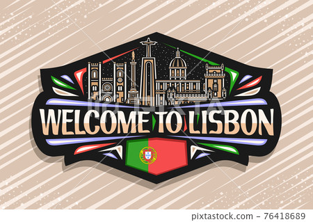 Vector logo for Lisbon Vector logo for Lisbon 76418689
