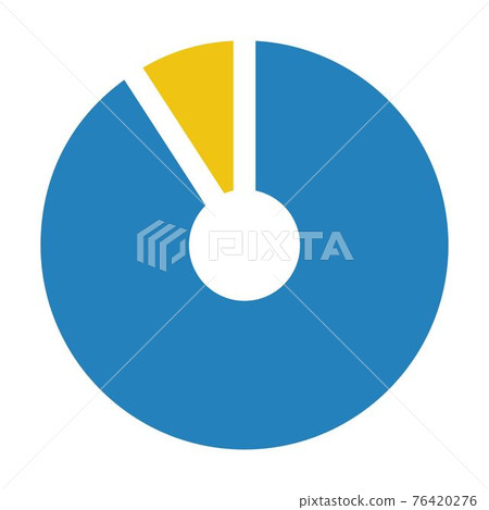 Pie chart icon vector graph diagram symbol for big data analytics reports and statistics information in a flat color illustration Pie chart icon vector graph diagram symbol for big data analytics reports and statistics information in a flat color illustration 76420276