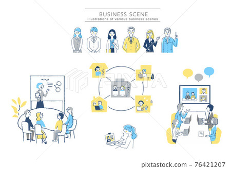 各種商務場景集 76421207