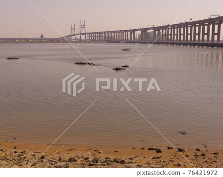 西海大橋,西海岸高速公路,碼頭,海 西海大橋,西海岸高速公路,碼頭,海 76421972
