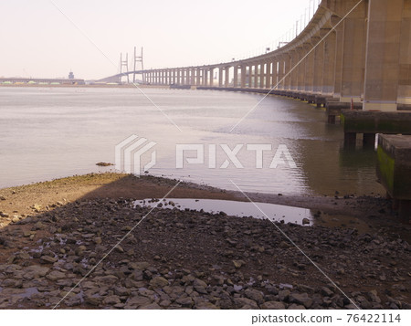 西岸高速公路、西海大橋、橋墩、橋塔 76422114