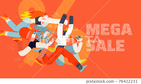 Discounts, sale, promotion, web template. Flat vector Discounts, sale, promotion, web template. Flat vector 76422231