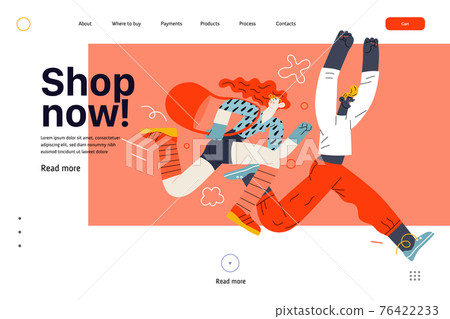 Discounts, sale, promotion, web template. Flat vector Discounts, sale, promotion, web template. Flat vector 76422233