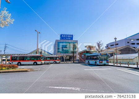 Cityscape around Daiyuzan Station, Minamiashigara City, Kanagawa 76423138