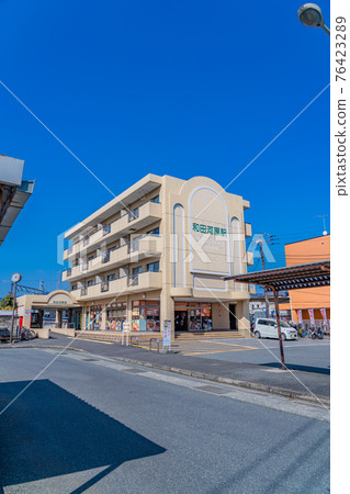 Cityscape around Wadagahara Station, Minamiashigara City, Kanagawa 76423289