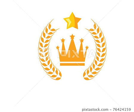 royal crown logo icon vector illustration royal crown logo icon vector illustration 76424159
