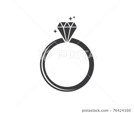 ring diamond vector illustration design ring diamond vector illustration design 76424160