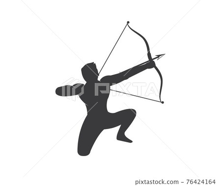 Arrow archery icon vector illustration Logo Template Arrow archery icon vector illustration Logo Template 76424164