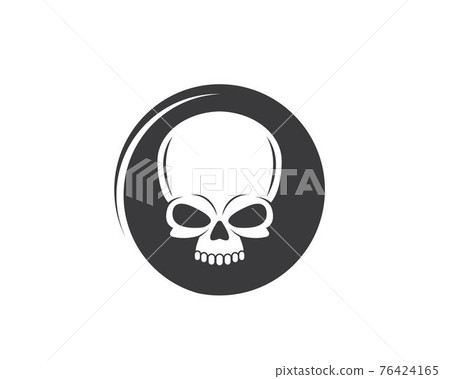 skull bone logo vector illustration skull bone logo vector illustration 76424165