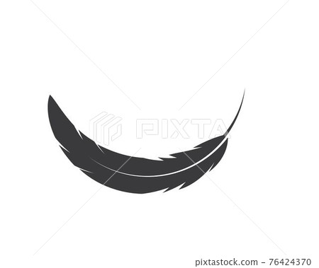 feather icon illustration vector template 76424370