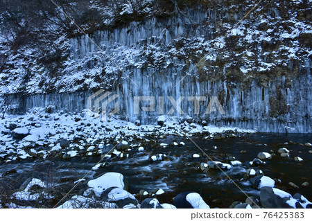 Nagano Prefecture Kiso Ontake Shirakawa Ice Pillars Nagano Prefecture Kiso Ontake Shirakawa Ice Pillars 76425383