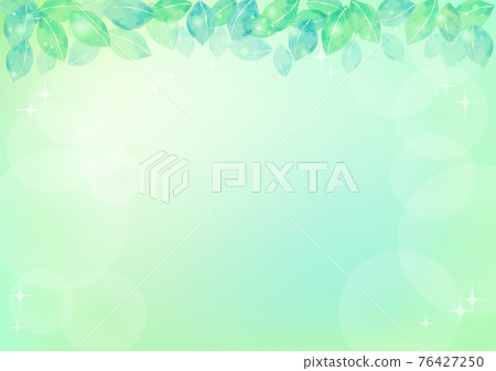 Watercolor leaf and green abstract background 3 Watercolor leaf and green abstract background 3 76427250