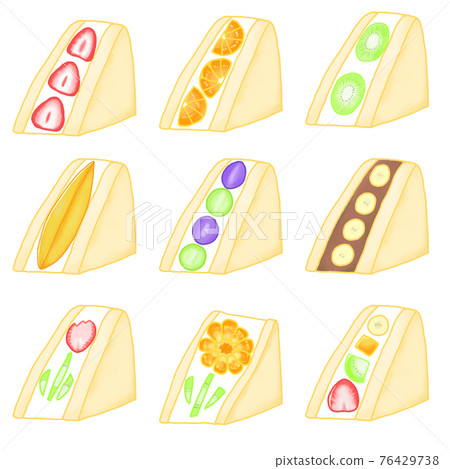 水果三明治 水果三明治 76429738