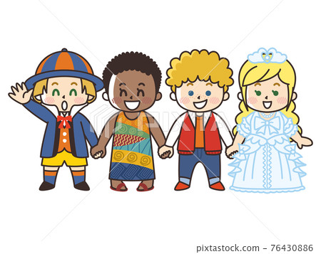 Children of the world holding hands Race Nationality Peace 76430886