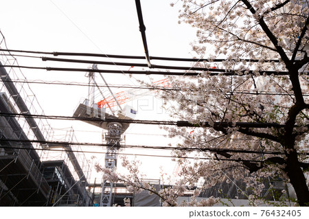 Construction site and Sakura Electric Wire Construction site and Sakura Electric Wire 76432405