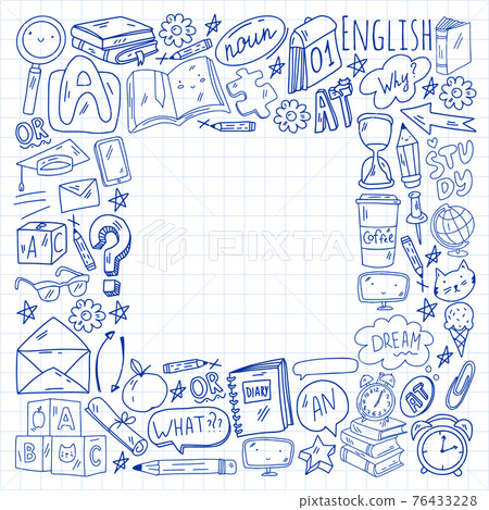 Young kids. School children. English courses. English language. Young kids. School children. English courses. English language. 76433228