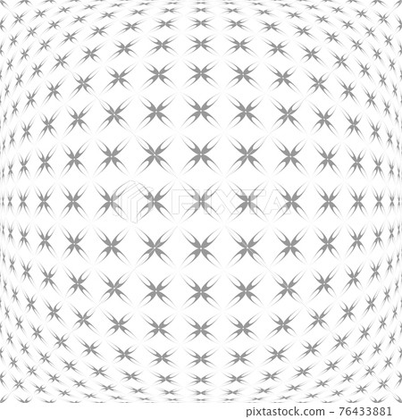 Abstract 3D pattern. White textured background. 76433881