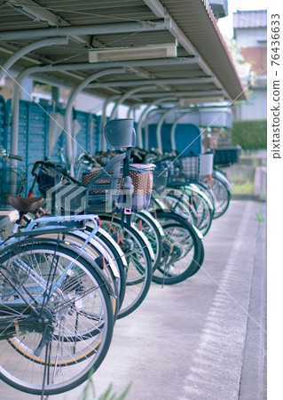 Apartment bicycle parking space Apartment bicycle parking space 76436633