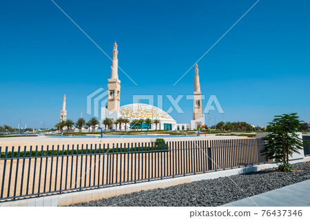 Sheikh Khalifa Bin Zayed mosque in Al Ain city of the Abu Dhabi Emirate Sheikh Khalifa Bin Zayed mosque in Al Ain city of the Abu Dhabi Emirate 76437346