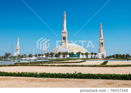 Sheikh Khalifa Bin Zayed mosque in Al Ain city of the Abu Dhabi Emirate Sheikh Khalifa Bin Zayed mosque in Al Ain city of the Abu Dhabi Emirate 76437348