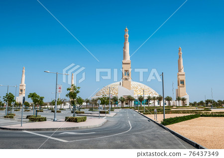 Sheikh Khalifa Bin Zayed mosque in Al Ain city of the Abu Dhabi Emirate Sheikh Khalifa Bin Zayed mosque in Al Ain city of the Abu Dhabi Emirate 76437349
