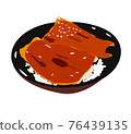 Unadon illustration 76439135