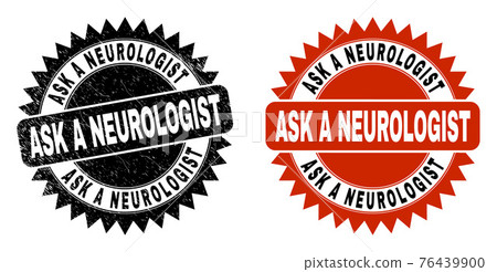 ASK A NEUROLOGIST Black Rosette Watermark with Unclean Texture ASK A NEUROLOGIST Black Rosette Watermark with Unclean Texture 76439900