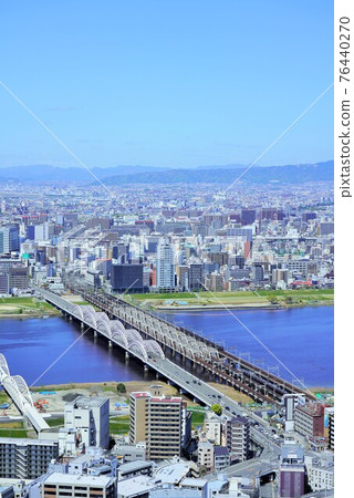 從梅田藍天大廈眺望(淀川地區) 從梅田藍天大廈眺望(淀川地區) 76440270