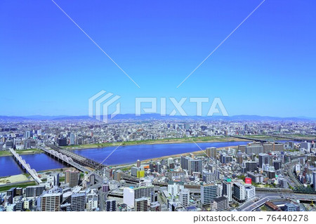 從梅田藍天大廈眺望(淀川地區) 從梅田藍天大廈眺望(淀川地區) 76440278