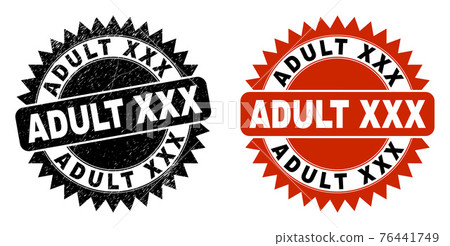 ADULT XXX Black Rosette Watermark with Corroded Style ADULT XXX Black Rosette Watermark with Corroded Style 76441749