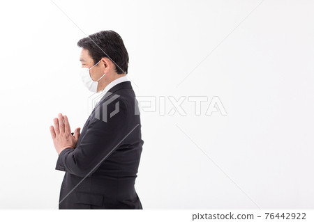 哀悼面具中間人葬禮 76442922