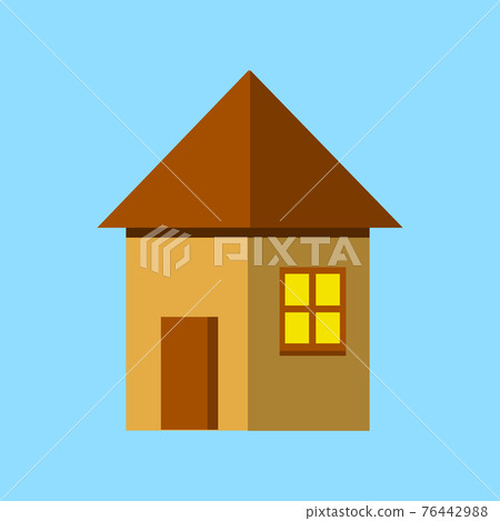 House flat icon. flat style vector illustration 76442988