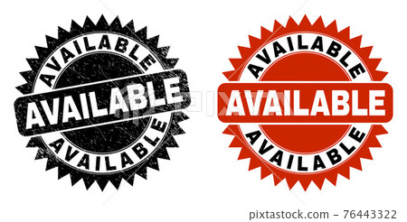 AVAILABLE Black Rosette Seal with Scratched Style AVAILABLE Black Rosette Seal with Scratched Style 76443322